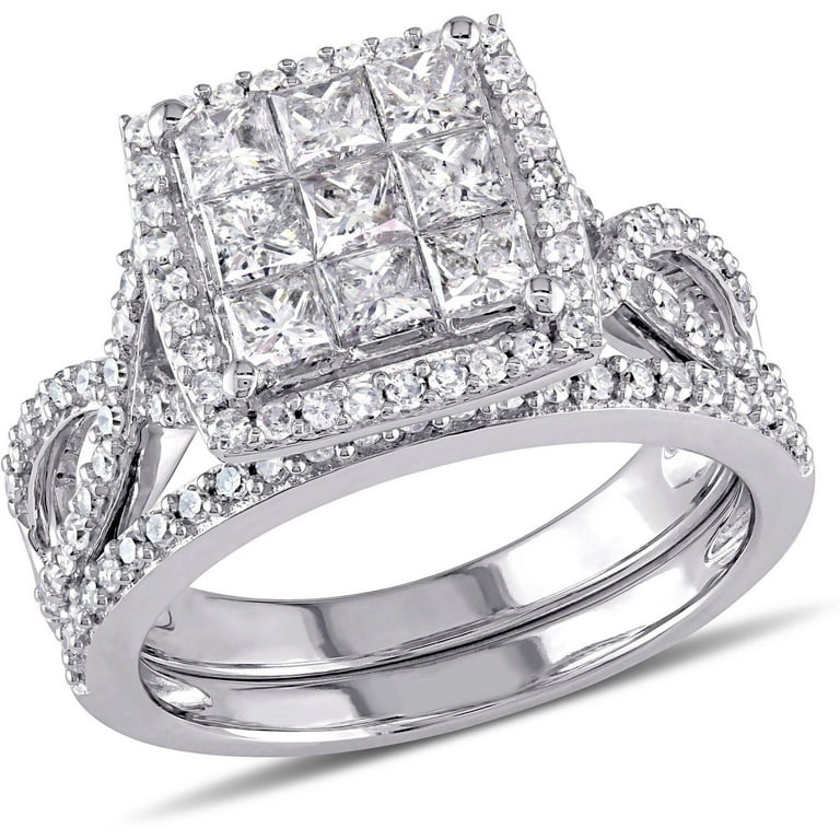 Walmart white gold shop bridal sets