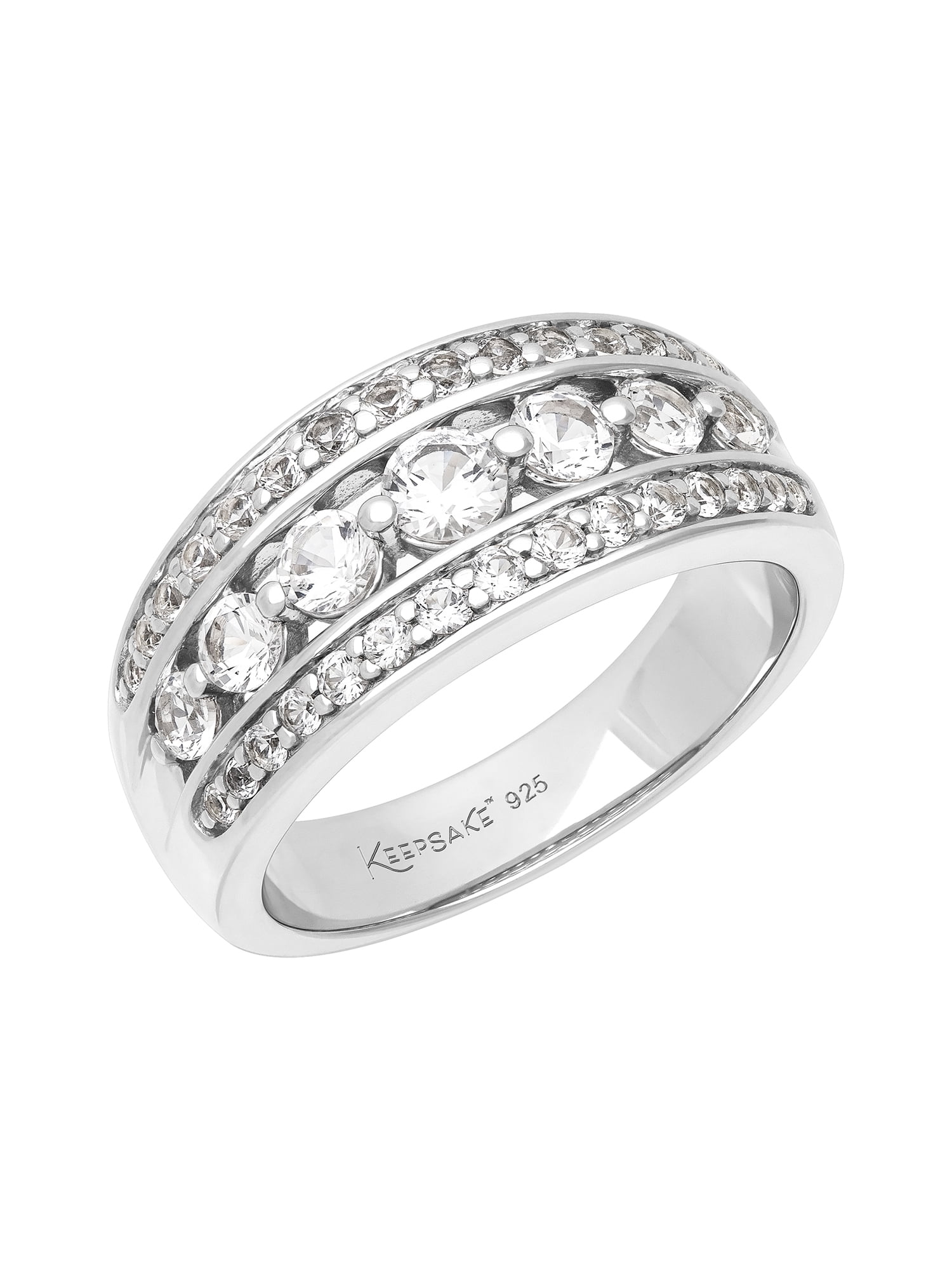 1 1/2 Carat TGW Created White Sapphire Women's 1 1/2 Carat TGW Created White Sapphire Women's