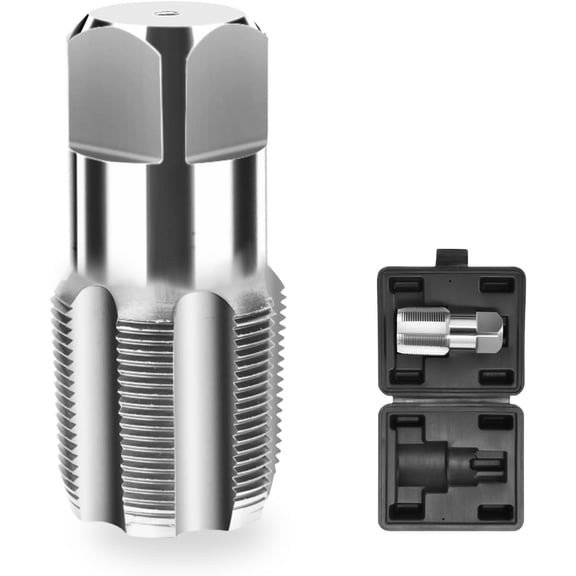 1-1/2 Carbon Steel NPT Tap, 1-1/2 NPT Pipe Tap for Accurate Threads, Assorted Plumbers Mechanics DIY Thread Cutting Tools