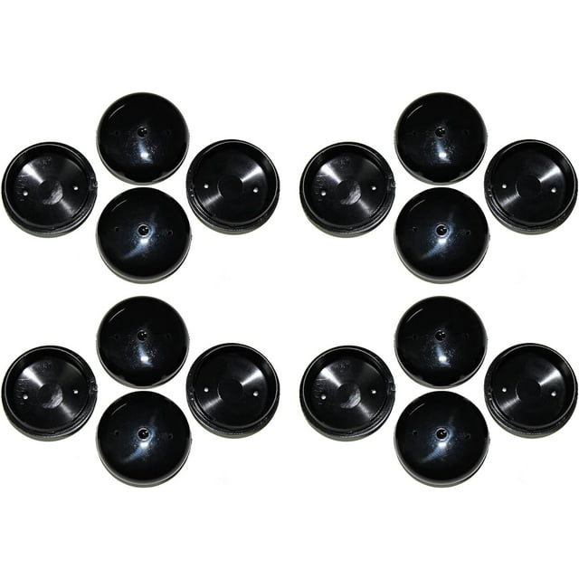 11/2" Deluxe Wrought Iron Patio Furniture Feet Glides and Outdoor