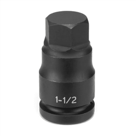 Grey Pneumatic 1-1/2" Drive x 27mm Hex Driver