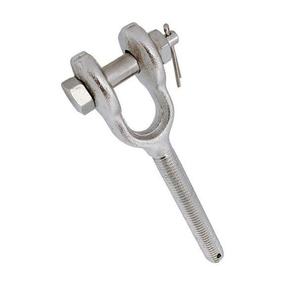 1-1/2" Drop Forged Turnbuckle Jaw RIGHT HAND Thread 17000Lb WLL Stainless Steel