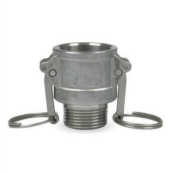 1-1/2" Female Coupler x MNPT 316 SS Coupler 3LX12