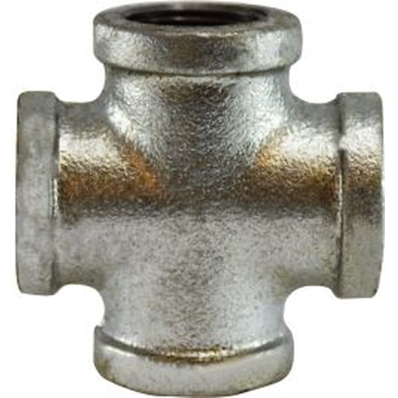 1-1/2 Galvanized Cross
