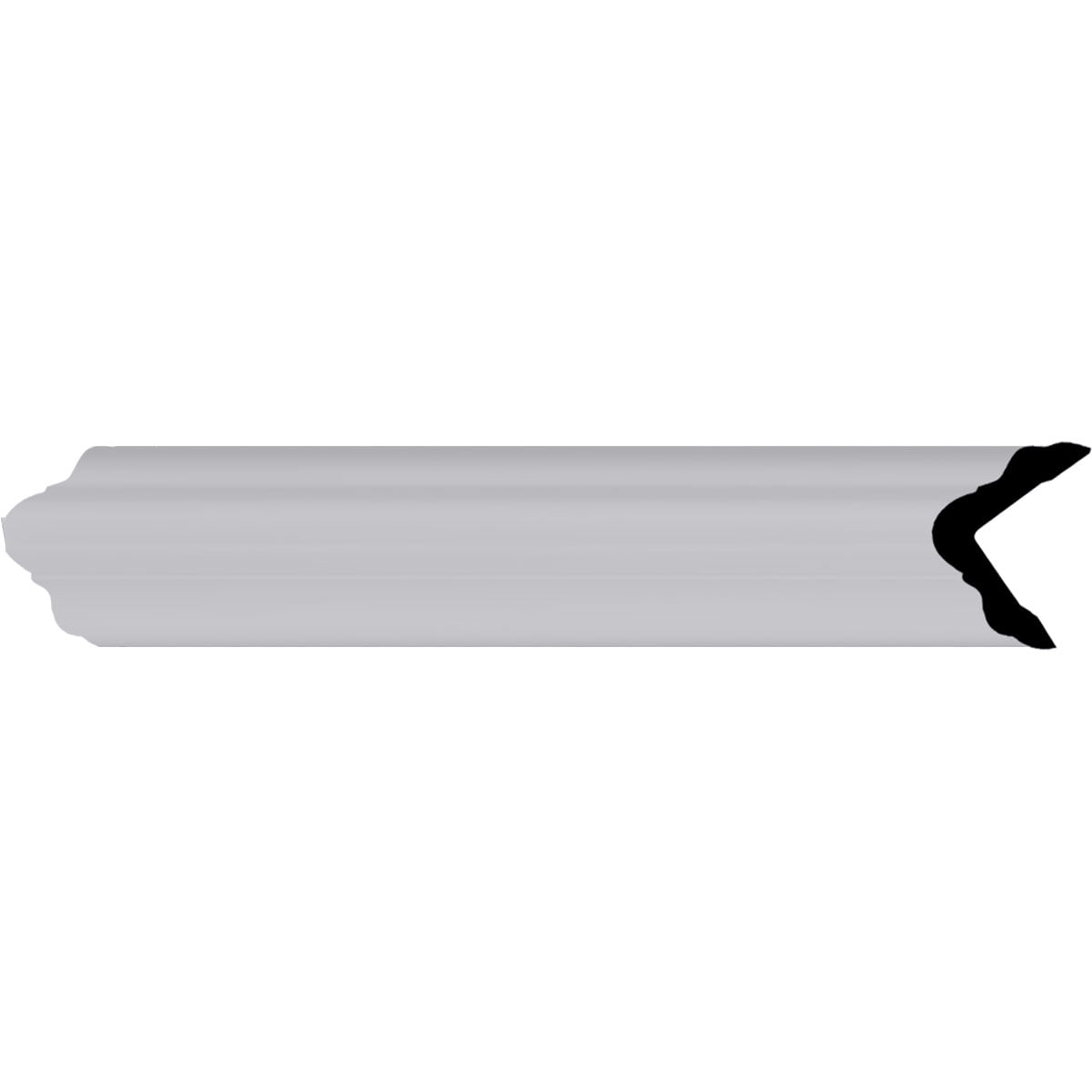 Cole Smooth White Urethane Crown Corner Moulding