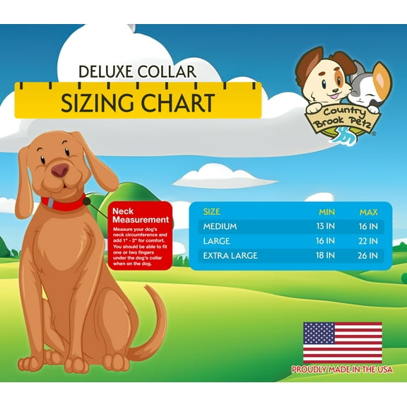 Country Brook Petz® HossFit Jr Wide Deluxe Dog Collar (Pink Lemonade, Extra Large)