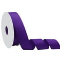 thumbnail image 1 of 1-1/2 Inch Grosgrain Ribbon - 50Yards Craft Ribbon for Gift Wrapping, Wedding Decor, Hair Bows & DIY Projects Purple, 1 of 5