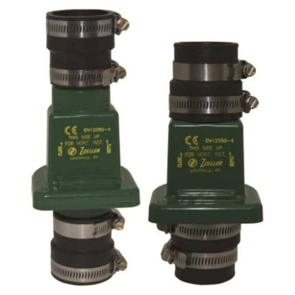 1-1/2 Inch PVC Check Valve, Slip to Slip, Sump Pump Backflow Preventer, Wastewater Discharge, Flood Prevention, Durable Plastic Construction