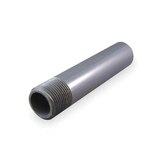 Manufacturer Varies 1-1/2" MNPT x 12" TOE PVC Pipe Nipple Sch 80 1886-120