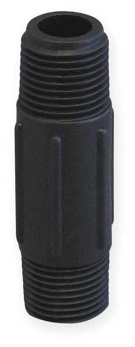 Mamelon De Tuyau Noir Long 2-1/2" MNPT X 3-1/2" SCH. 80 - Acier, Pour Conduites Haute Pression