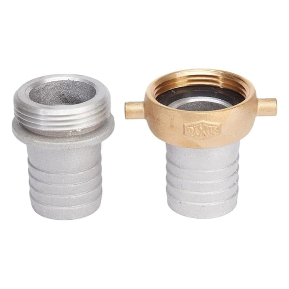 1 1/2" NH/NST Fire Hose Coupling Set