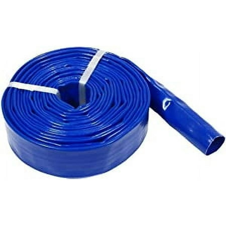 1-1/2" PVC Hose Heavy Duty Water Pump Hose with Braided Reinforcement (5-Feet)