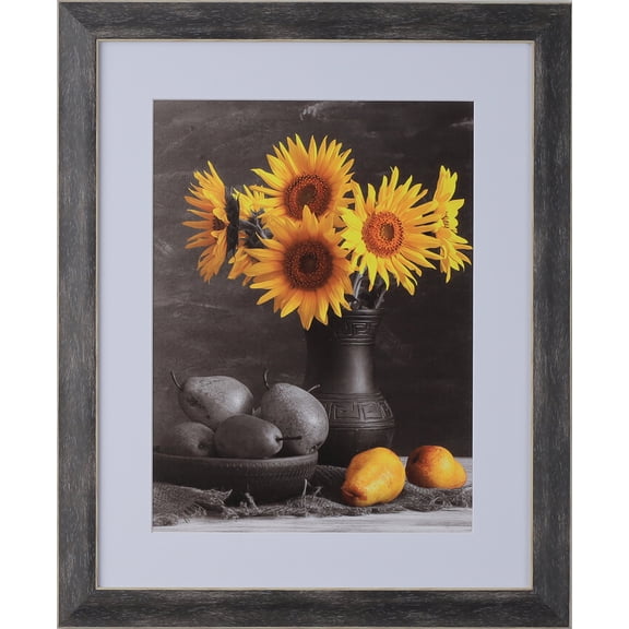 1-1/2" Polystyrene Contemporary Picture Frame - by WholesaleArtsFrames-com 16x40 1011 Series - Dirty Grey - Made In USA