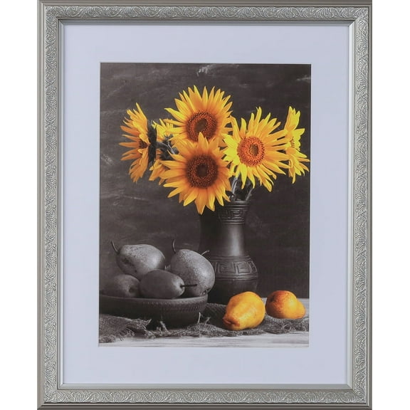 1-1/2" Polystyrene Versailles Ornate Picture Frame - by WholesaleArtsFrames-com 15x15 3232 Series - Ornate Silver - Made In USA