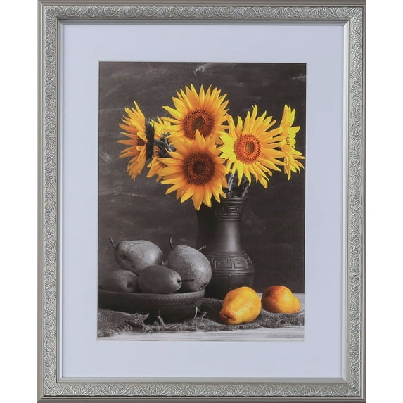 1-1/2" Polystyrene Versailles Ornate Picture Frame - by WholesaleArtsFrames-com 24x30 3232 Series - Ornate Silver - Made In USA