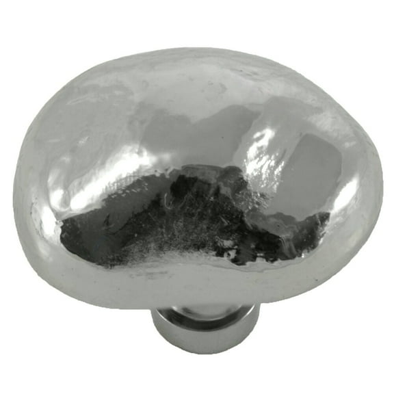 1 1/2" Potato Knob - Polished Nickel