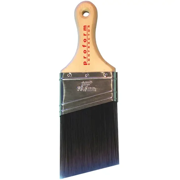 1-1/2" Proform Technologies CR1.5AS 70/30 Blend Straight Cut Paint Brush, Short Handle