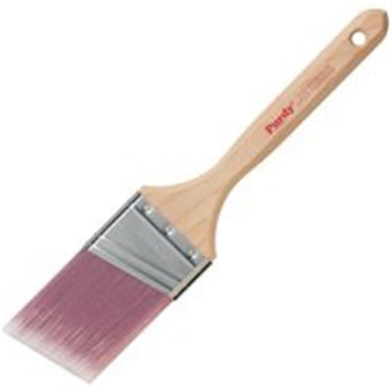 Buy NOUR AquaGlide 1851-25N Angular Paint Brush, 1 in W, Nylon Bristle,  Sash Handle