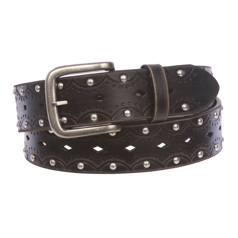 Studded Jean Belt Jynqra Blingbling Waist Belt Studded Buckle for Street Dance  main image 4