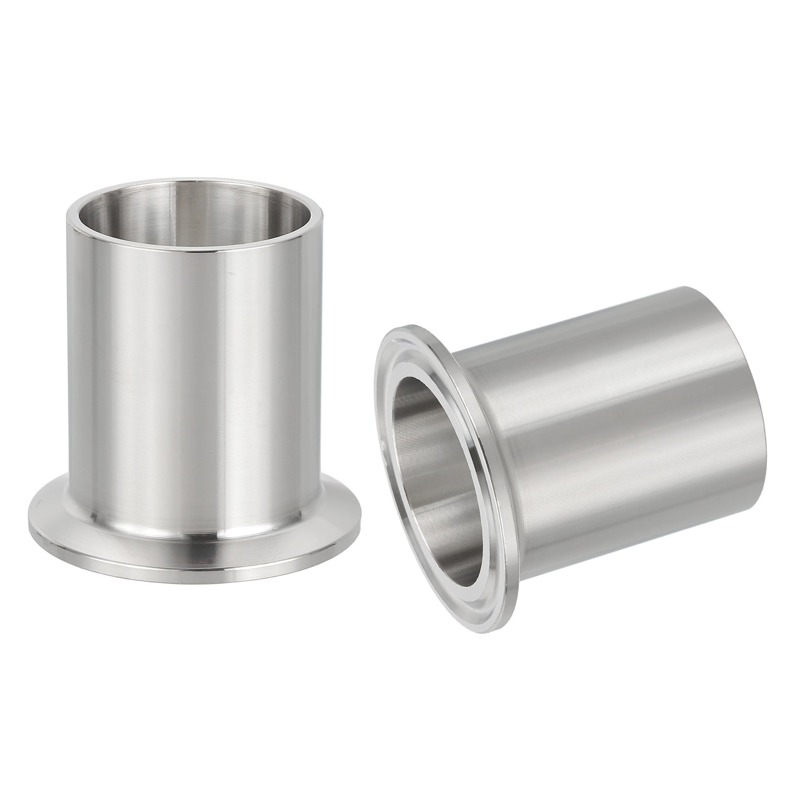 32mm x F 50.5mm SS304 triclamp Flange Pipe Weld Ferrule + Tri Clam Fit Tube 304ステンレス鋼管継手セット108mmパイプOD 4 "Tri Clamp Weld Ferrule + Tri Clam