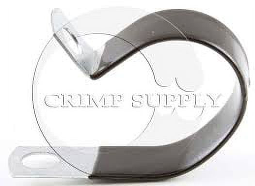 1-1/2" Vinyl Coated Clamps, 3/4" Wd. - 25 PACK (25 per pack)