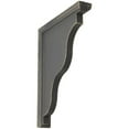 thumbnail image 1 of 1 1/2"W x 9"D x 11"H Hamilton Traditional Wood Vintage Decor Bracket, Black, 1 of 6