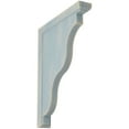 thumbnail image 1 of 1 1/2"W x 9"D x 11"H Hamilton Traditional Wood Vintage Decor Bracket, Driftwood Blue, 1 of 6