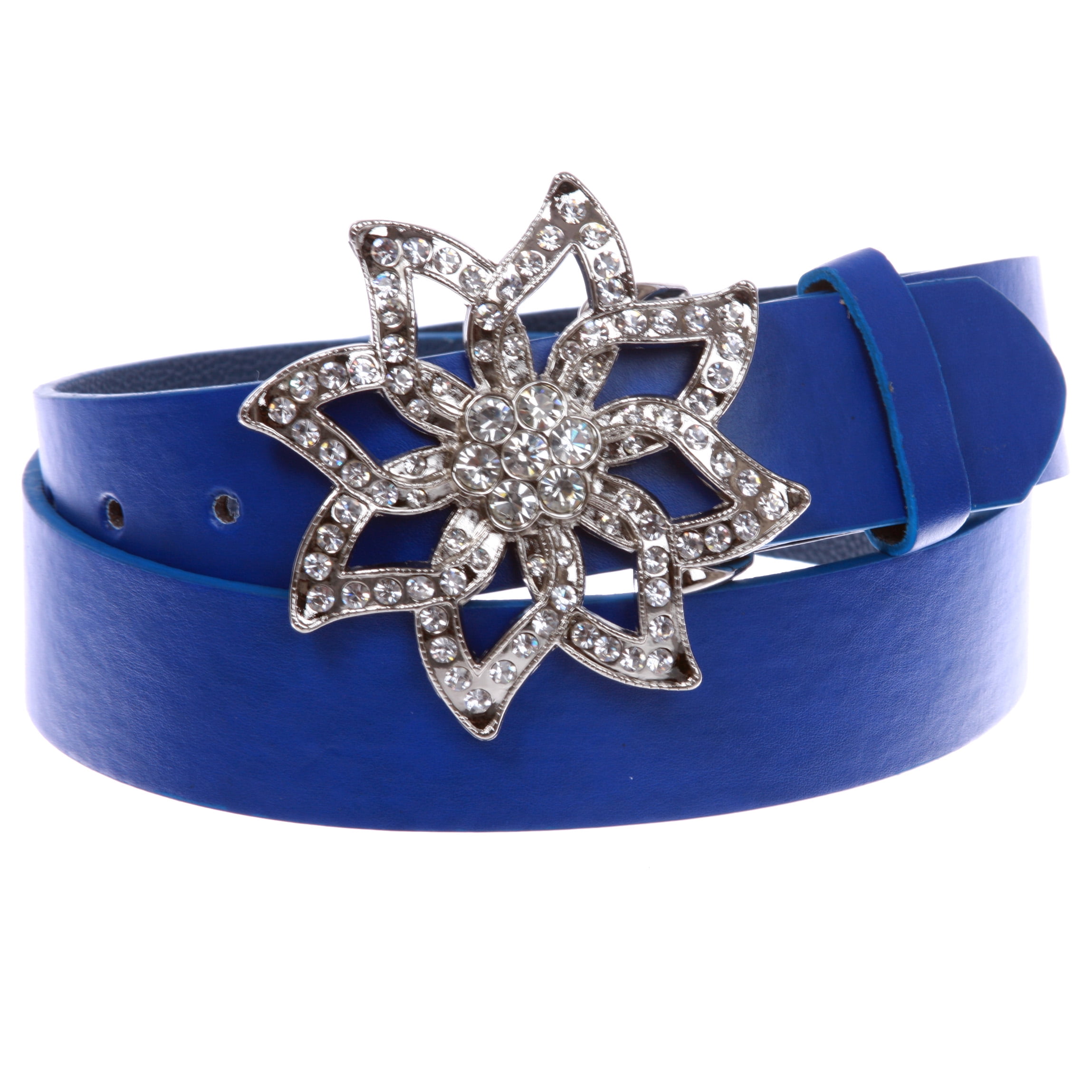 Multicolor Rhinestone Flower Buckle Belt Flowers & Hearts Crystal Belt Buckle – Sugar and Ice Jewelry main image 4