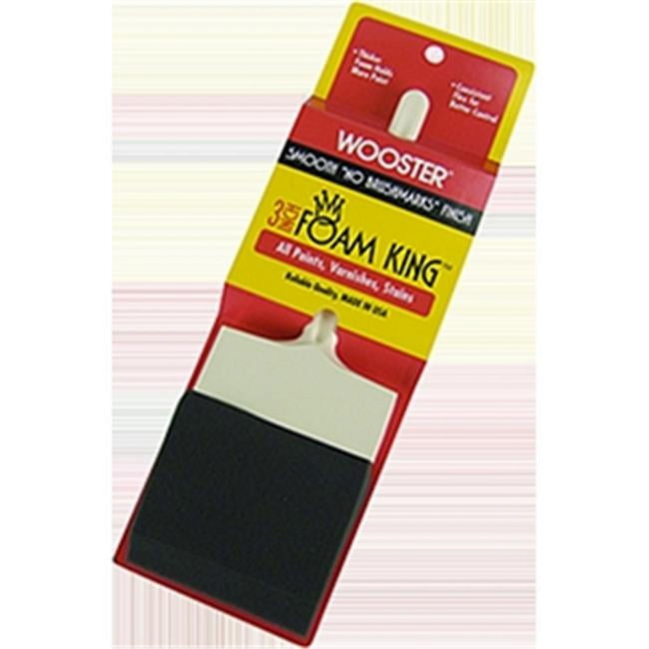 36‐Pack of 1‐1/2” Wooster 31030014 Foam King Paint Brush