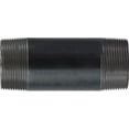 thumbnail image 1 of 1-1/2 X 3 Black Steel Nipple, Black Sch 40 Steel Nipples, Nipples and Fittings, 1 of 1