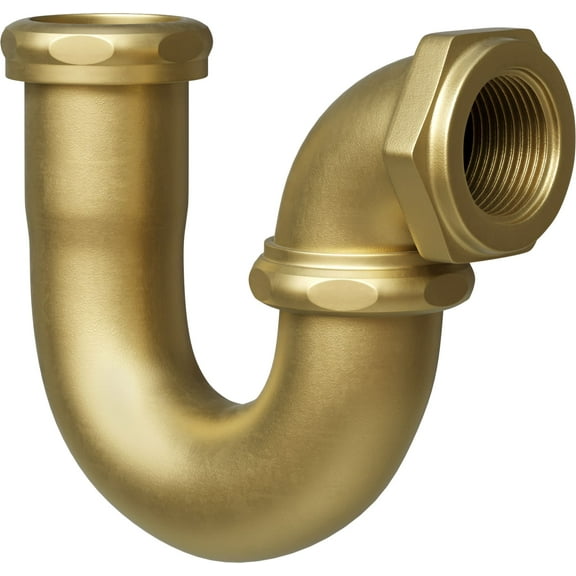 Proflo Pfstb101 4-7/8" Brass Sink Trap - Chrome