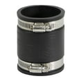 thumbnail image 1 of 1-1/2 in. PVC Flexible Coupling with Stainless Steel clamps, 1 of 3