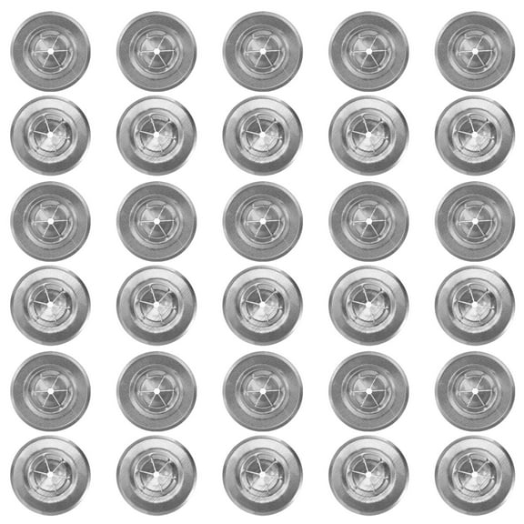 1 1/2 in Self Locking Washers, 50 pcs Perforated Insulation Pins Washers Plaster Flat Washer 1.5mm Thick