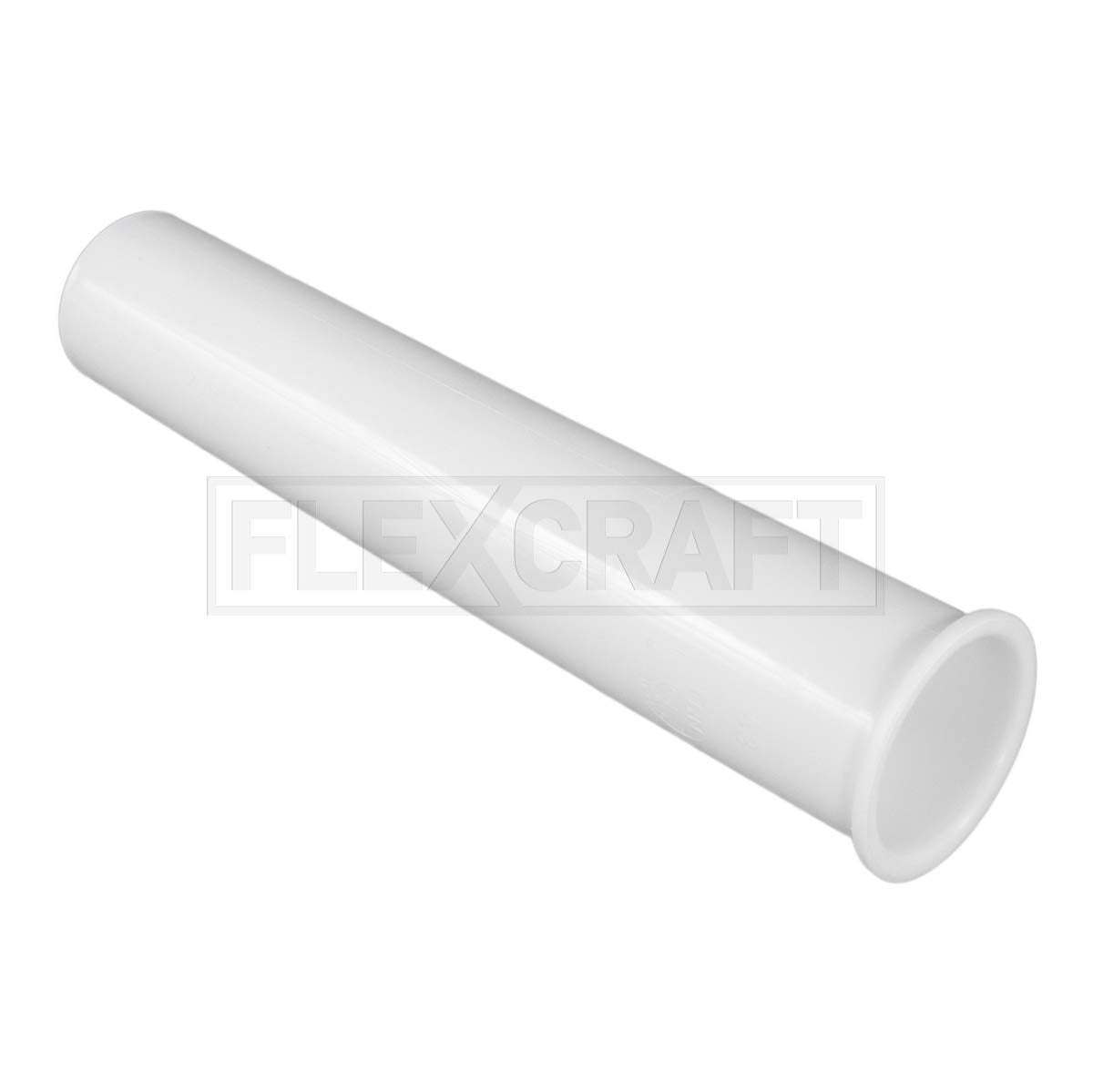 1-1/2 in. x 8 in. Plastic Flanged Strainer Tailpiece for Tubular