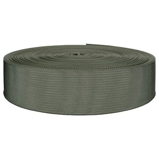 1 Inch Berry Compliant Camo 483 Olive Green Heavy Cotton Webbing Closeout