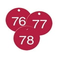 thumbnail image 1 of 1-1/2 inch Numbered Plastic Circle Tags, 1 of 1