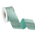 thumbnail image 1 of 1-1/2" x 10 Yards Sparkle Ribbons, Gift Wrapping Crafts Cut Edge Ribbon, Light Blue, 1 of 7
