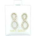 thumbnail image 1 of 1 1/2" x 2" Sterling Silver Printed Puff Earring Cards, Jewelry Display Pack of 100, 1 of 1