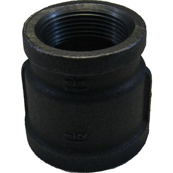 1-1/2"x1-1/4" Black Iron Bell Reducer