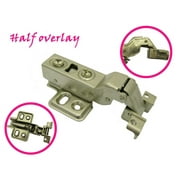 1.1"/28mm European Style Half Overlay Hydraulic Soft-close Hinge for Cabinet Door with Aluminium Frame/metal Frame