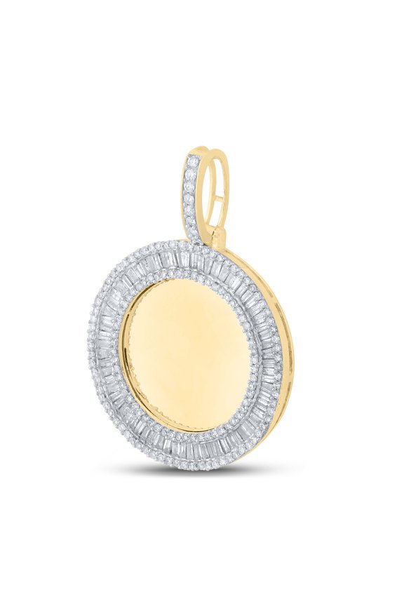 1 1/2CT-DIA NK MEMORY PENDANT