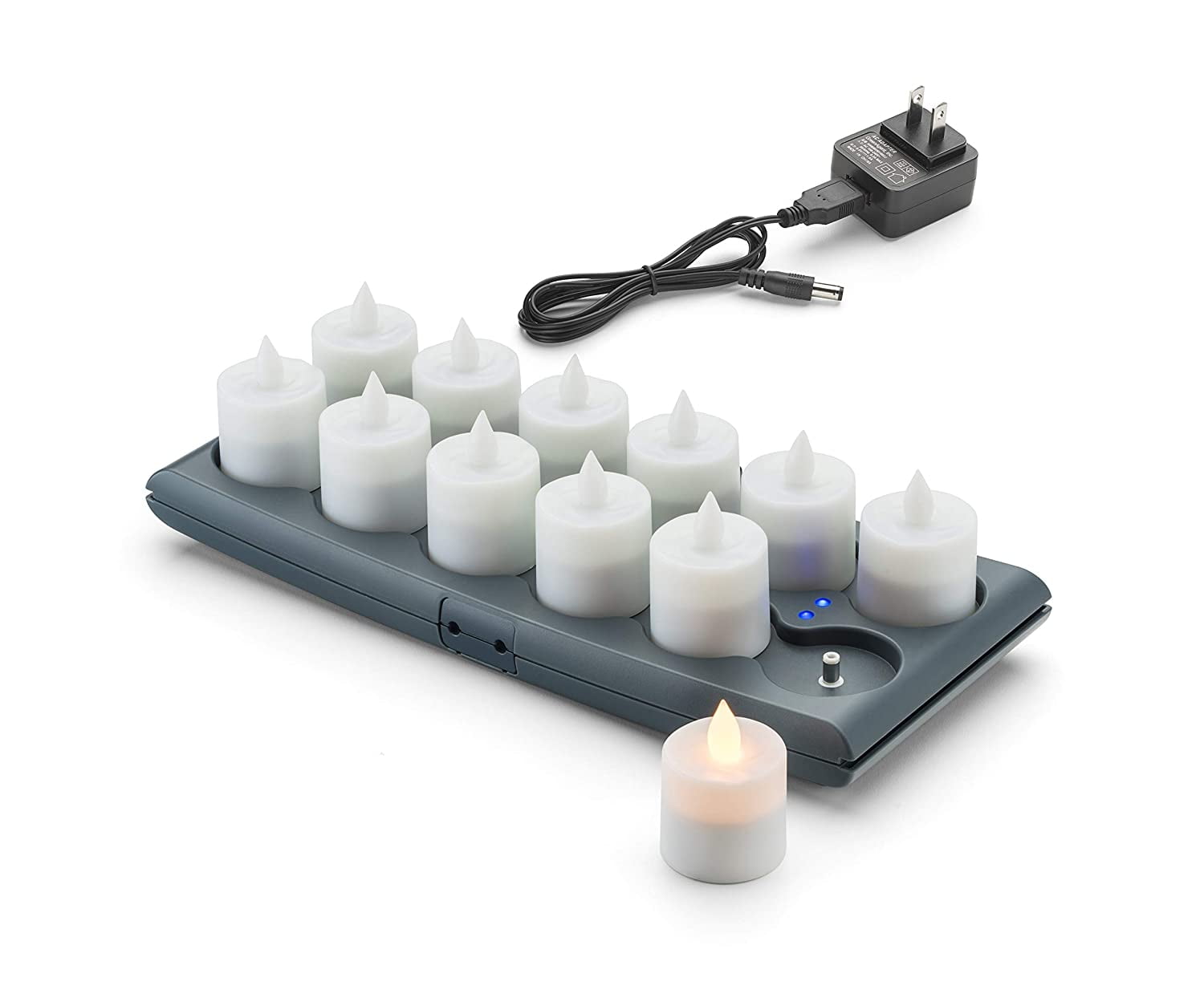 Kochlöffel 1/2 Hähnchen Preis 1+1%2f2%22+Round+LED+Flameless+Votive+Candles+Set+w%2f+Charging+Tray+