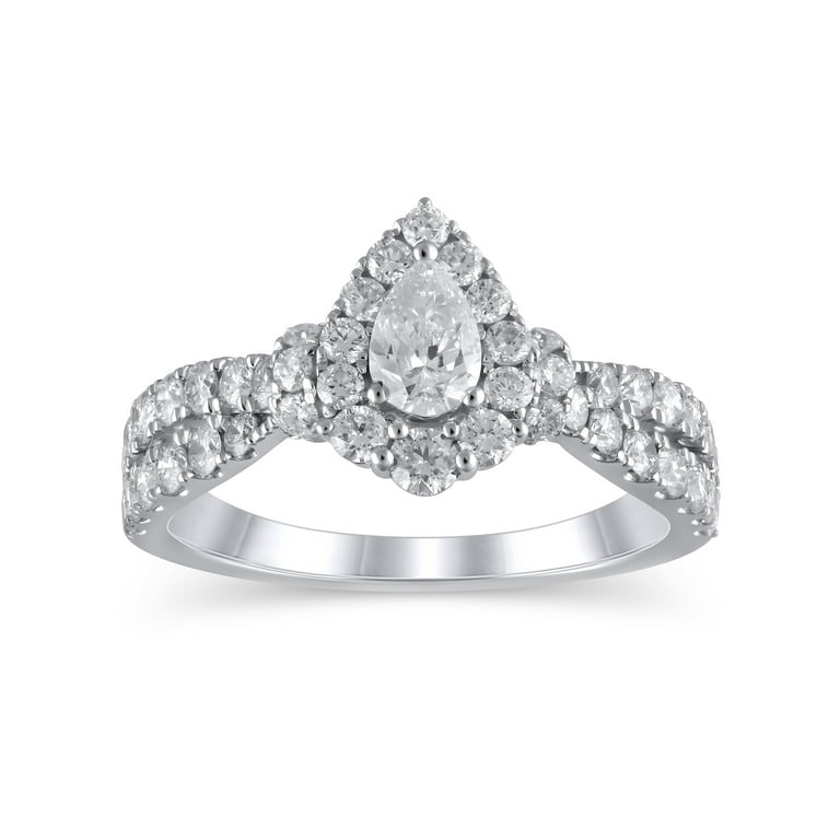 10K White Gold Diamond 1/6 CTW Round and Baguette Cut Infinity 17 10K White Gold Diamond 1/6 CTW Round and Baguette Cut Infinity 17