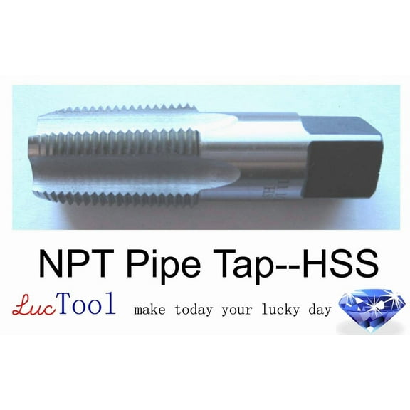 1 1/4-11 1/2 NPT Pipe Tap HSS 1 1/4-11.5 NPT Tap Taper Thread Bright Premium