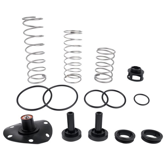 1-1/4"-2" Complete Backflow Preventer Repair Kit Compatible with Zurn 975XL and 975XL2 Reduced Pressure Principle Assembly, Includes Check Seal Rings Springs Relief Valve O-Rings Poppets