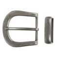 thumbnail image 1 of 1 1/4" (32 mm) Nickel Free Single Prong Horseshoe Belt Buckle Set, 1 of 2