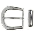 thumbnail image 1 of 1 1/4" (32 mm) Nickel Free Single Prong Horseshoe Belt Buckle Set, 1 of 2