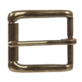thumbnail image 1 of 1 1/4" (32 mm) Nickel Free Single Prong Rectangular Roller Belt Buckle, 1 of 2