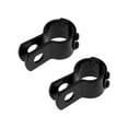thumbnail image 1 of 1-1/4'' 32mm Highway Crash Bar Foot Peg Clamps Engine Guard Bracket Set Black, 1 of 8