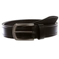 thumbnail image 1 of 1-1/4" (34 mm) Double Stitched Men's Italian Leather Belt, 1 of 3